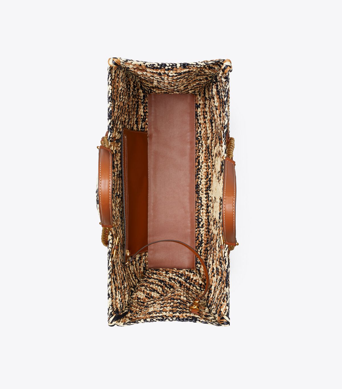 ella raffia chain tote