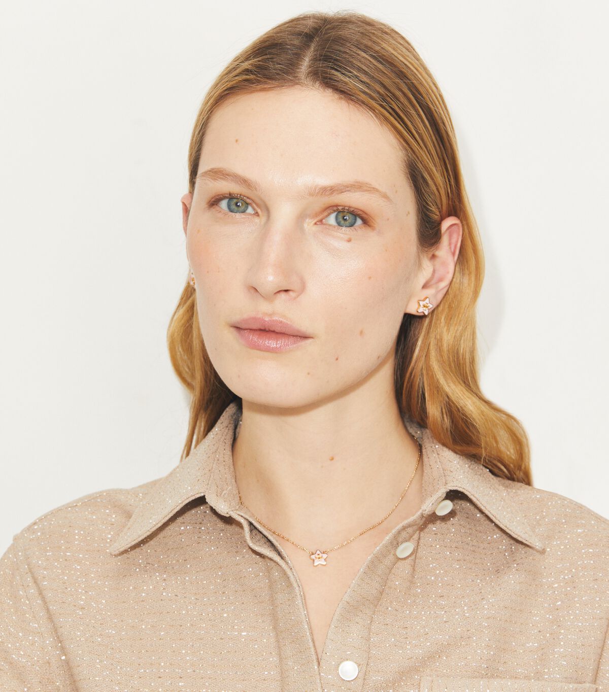 tory burch قلادة نجمة فورجت مي نوت