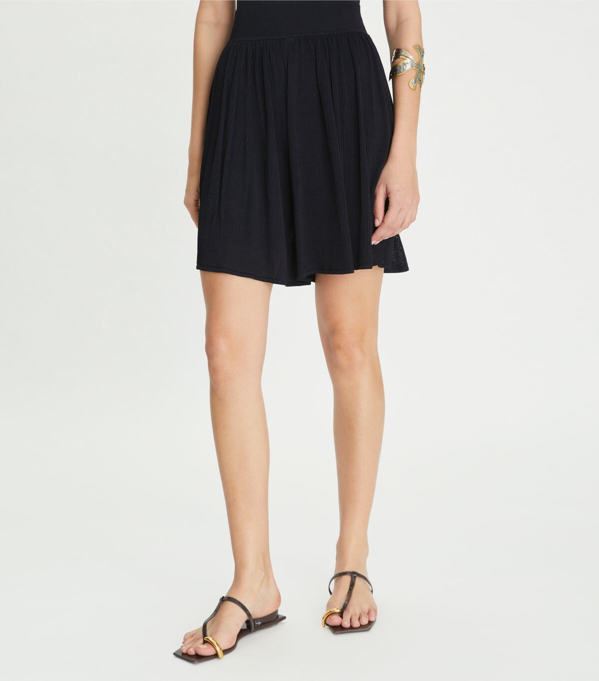 tory burch viscose knit short