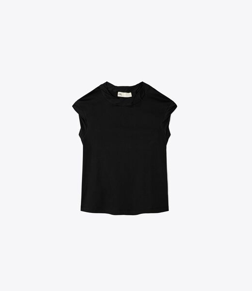 tory burch twisted knit top