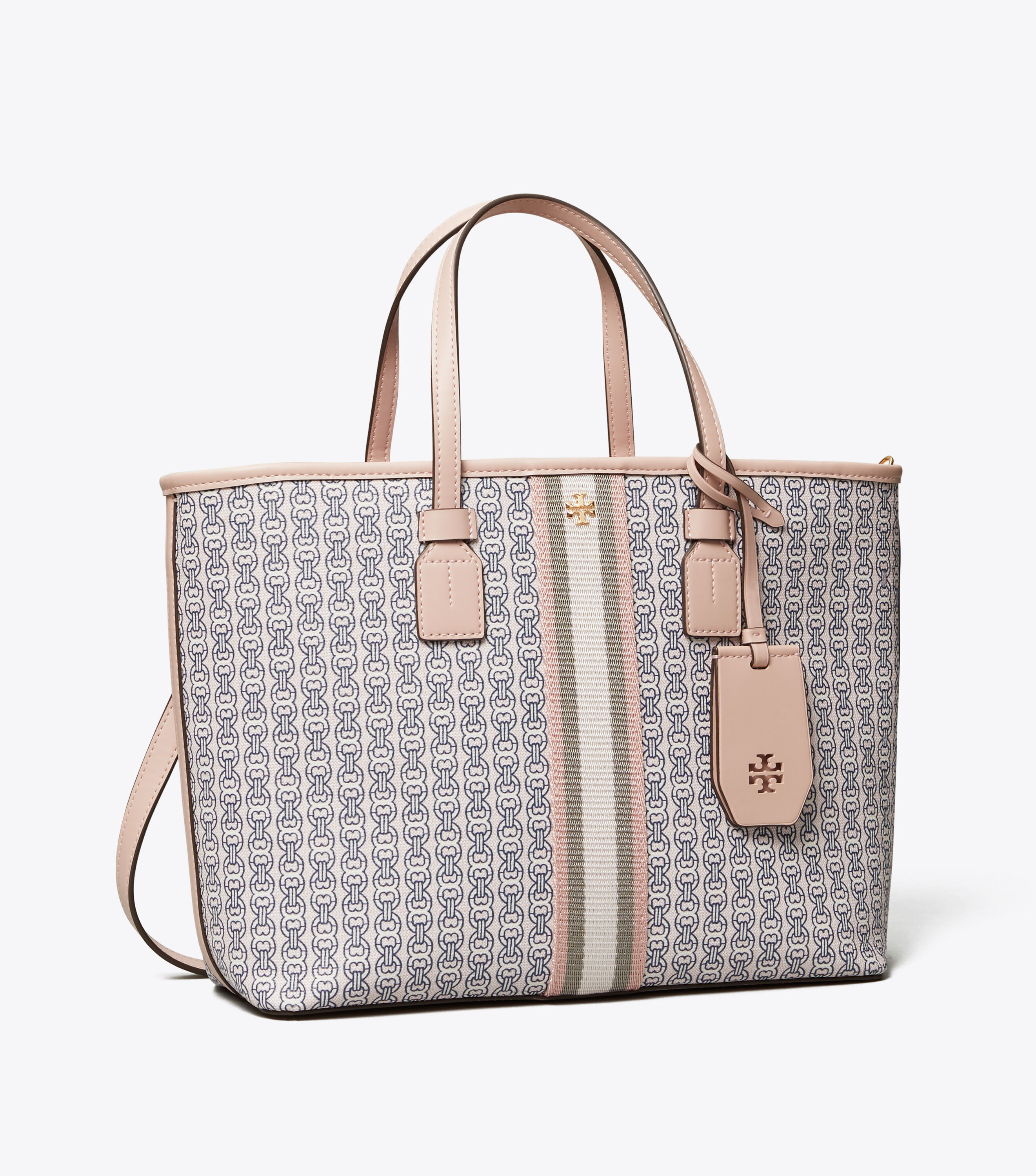 Tory burch gemini hotsell link canvas small tote