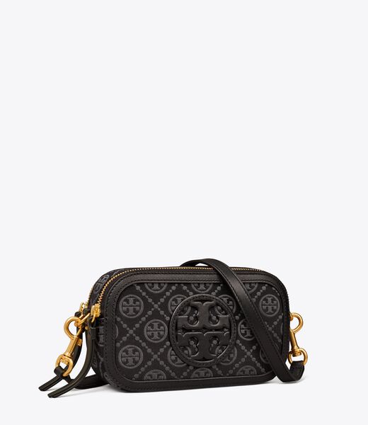 Mini T Monogram Crossbody Bag