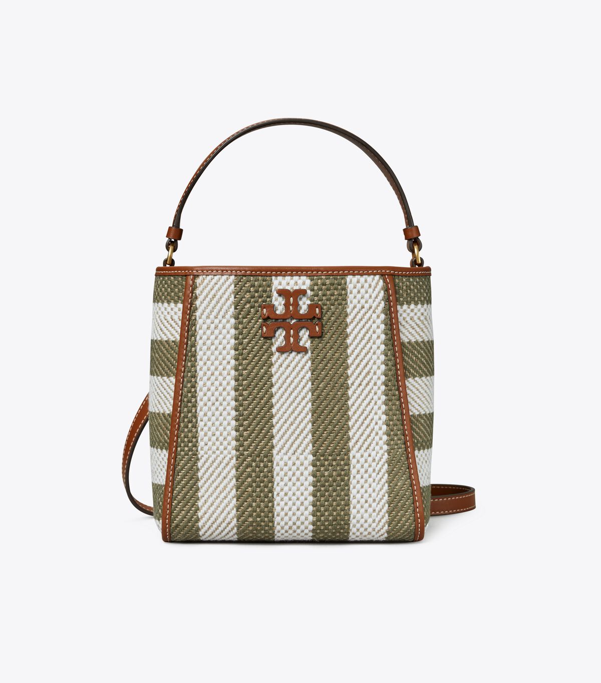 McGraw Stripe Small Bucket Bag