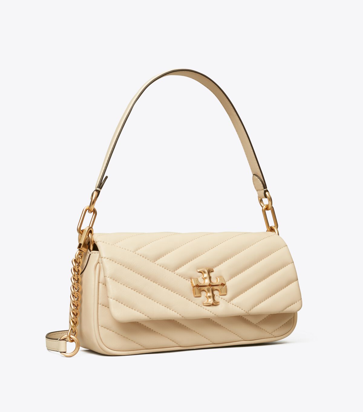 Small Kira Chevron Flap Shoulder Bag