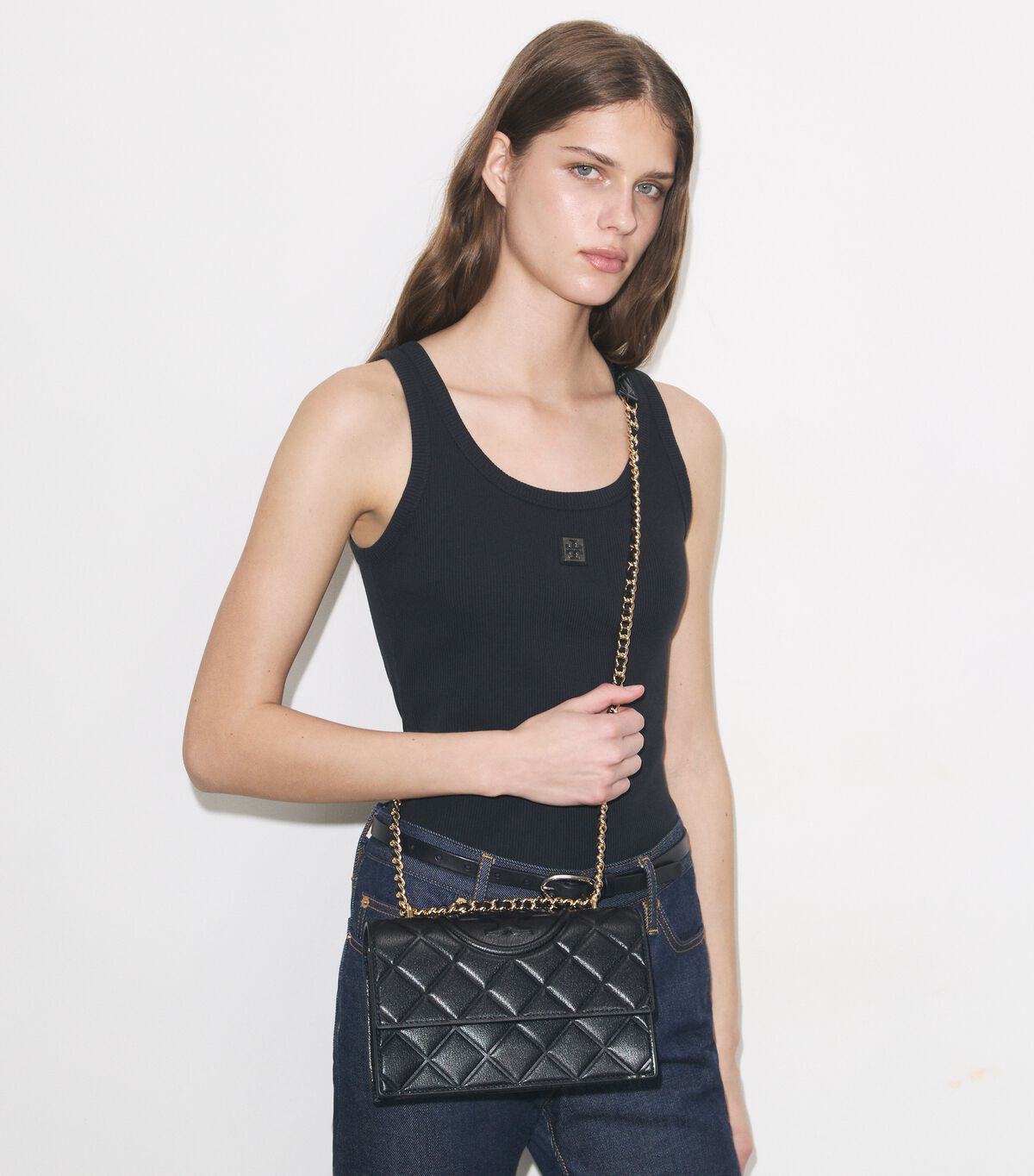 حقيبة كتف فليمنج صغيرة tory burch حقيبة كتف فليمنج صغيرة