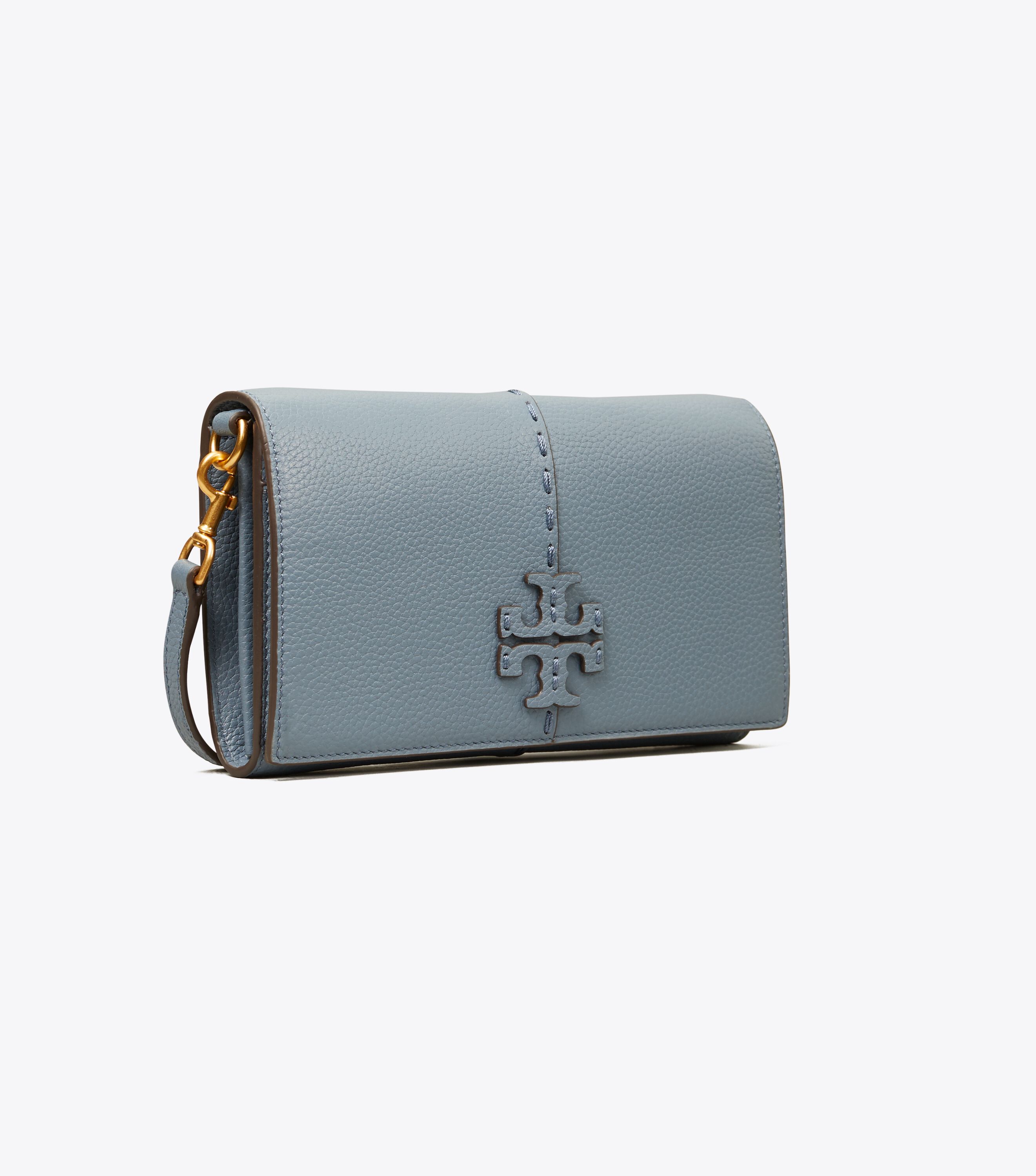 Mcgraw flat leather wallet crossbody hotsell
