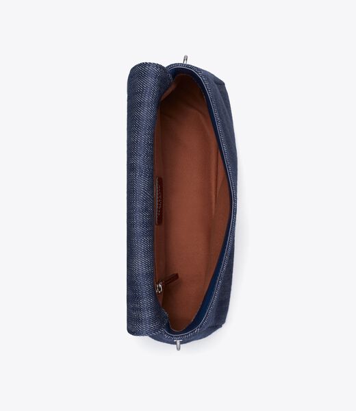 tory burch charlie denim shoulder bag