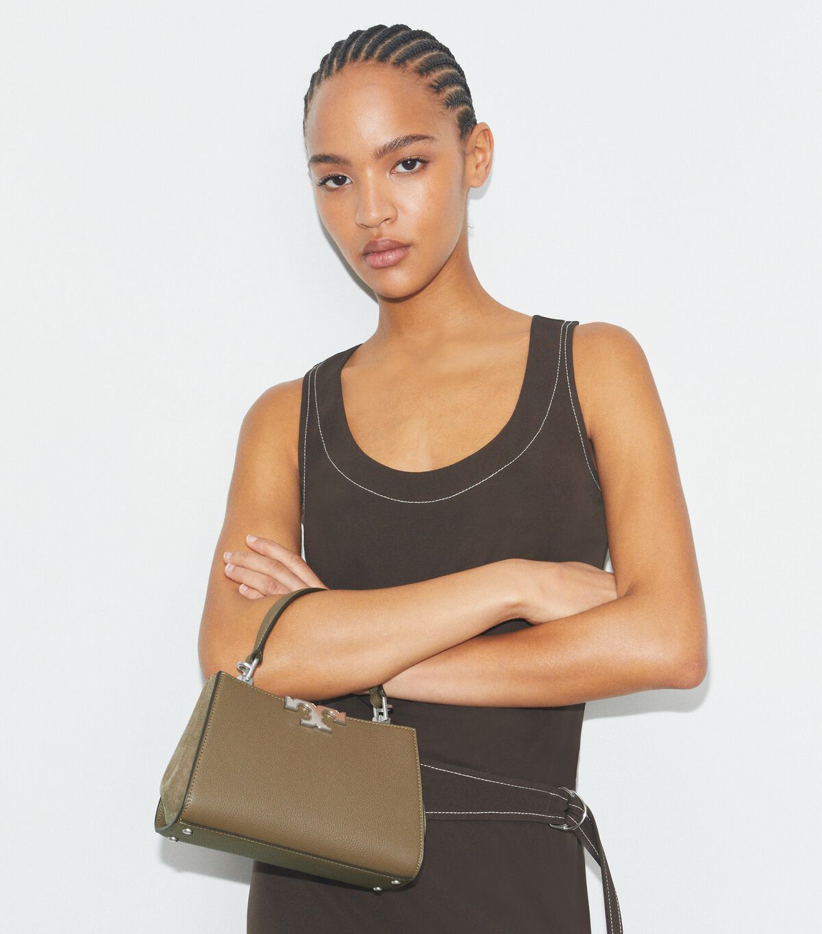 tory burch mini eleanor pebbled satchel
