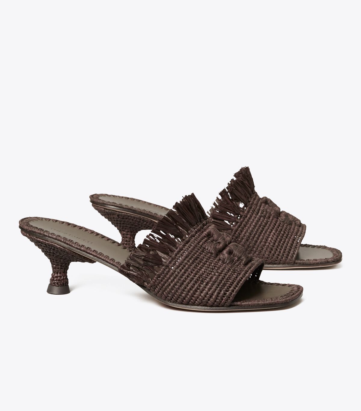 Eleanor Raffia Low Heel
