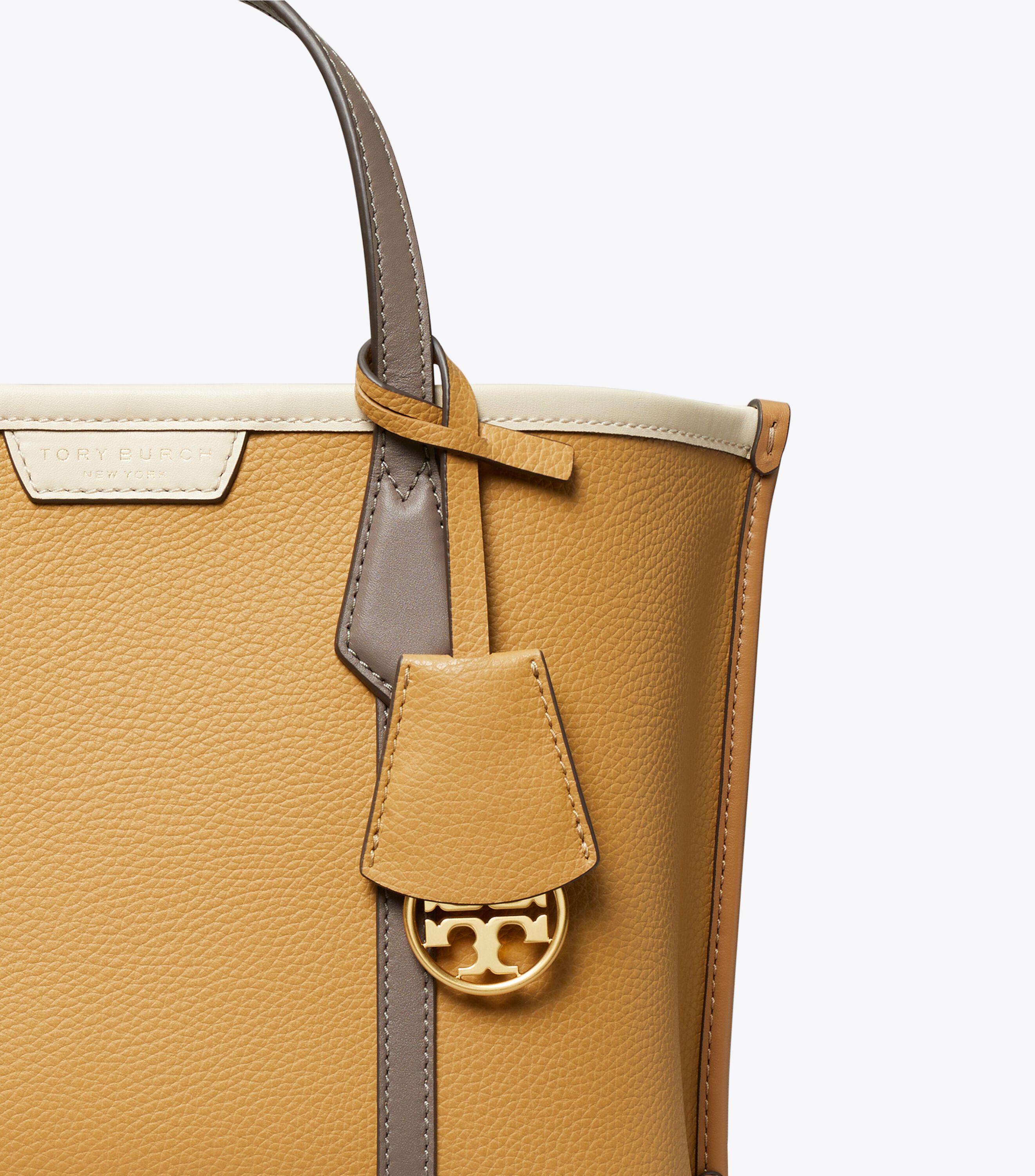 Tory burch perry color block tote new arrivals