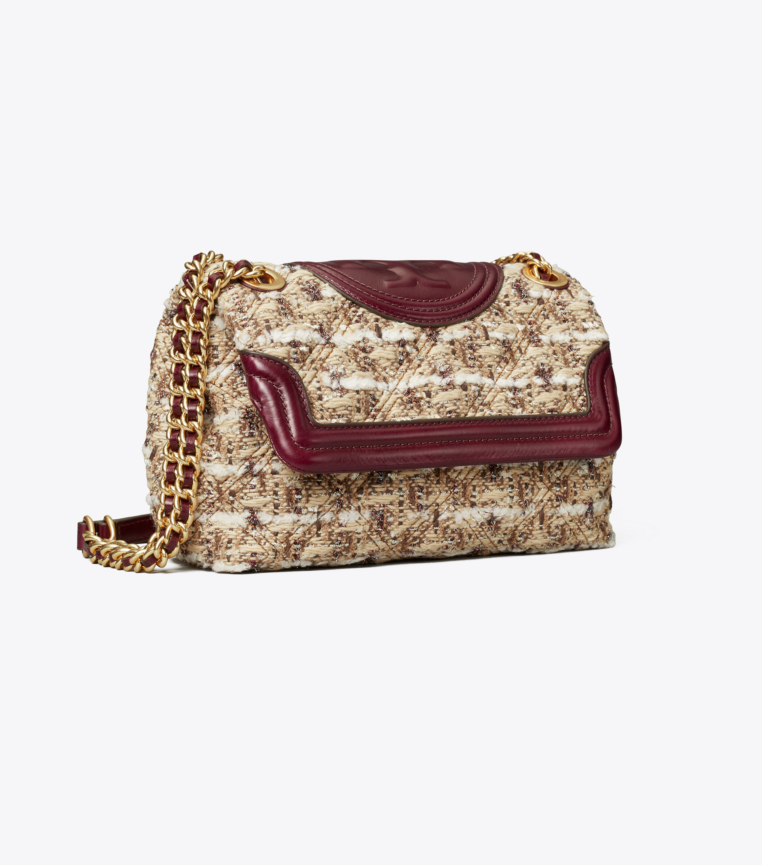 Tory burch hotsell fleming tweed backpack