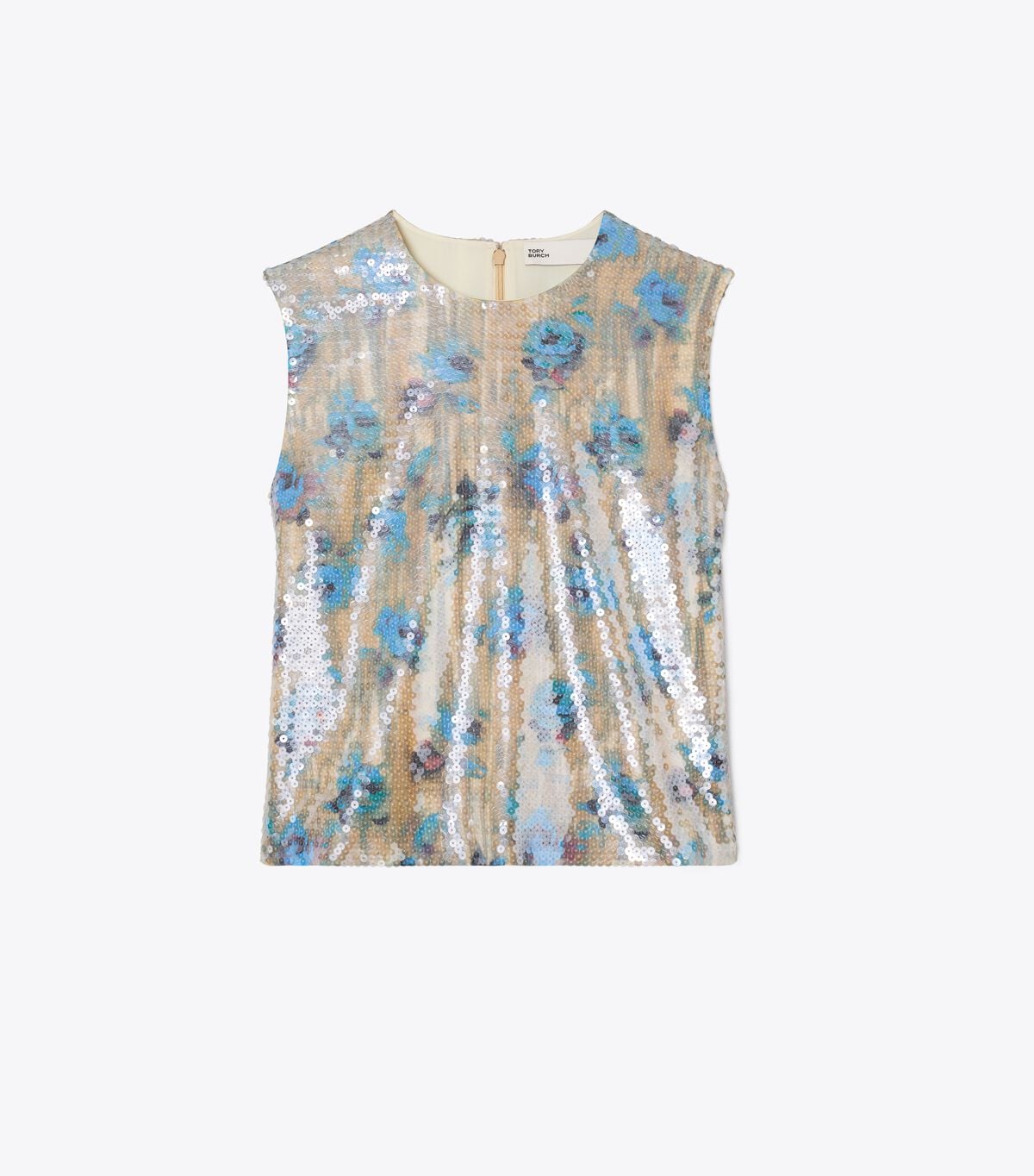 tory burch sequin shell top