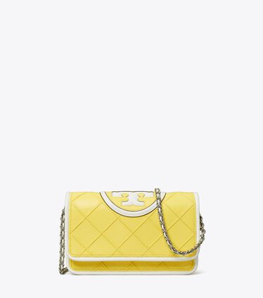 Fleming Soft Patent Border Chain Wallet