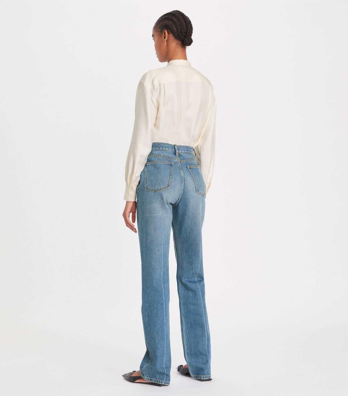 tory burch silk bow blouse