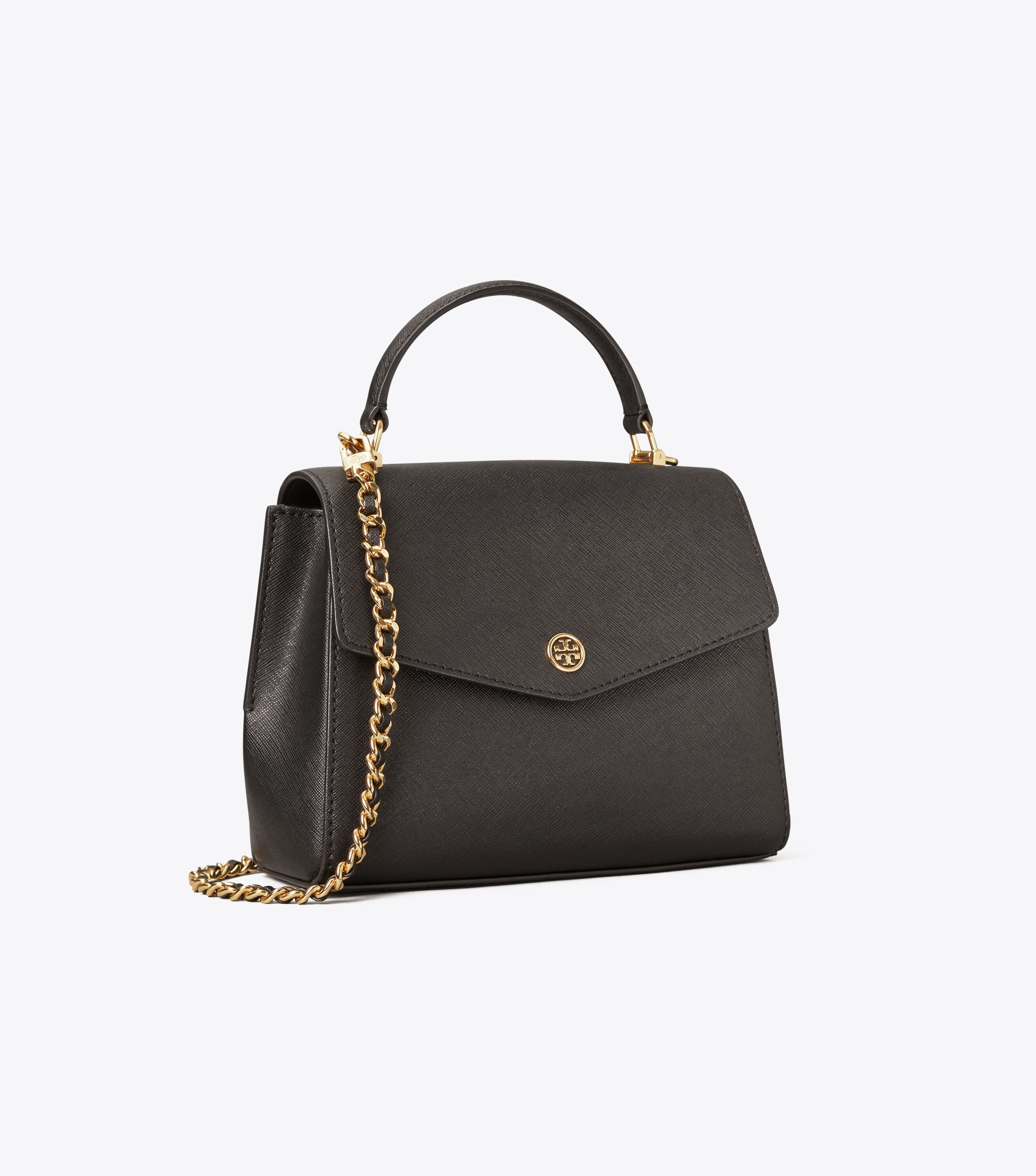 Tory burch robinson small top handle satchel sales
