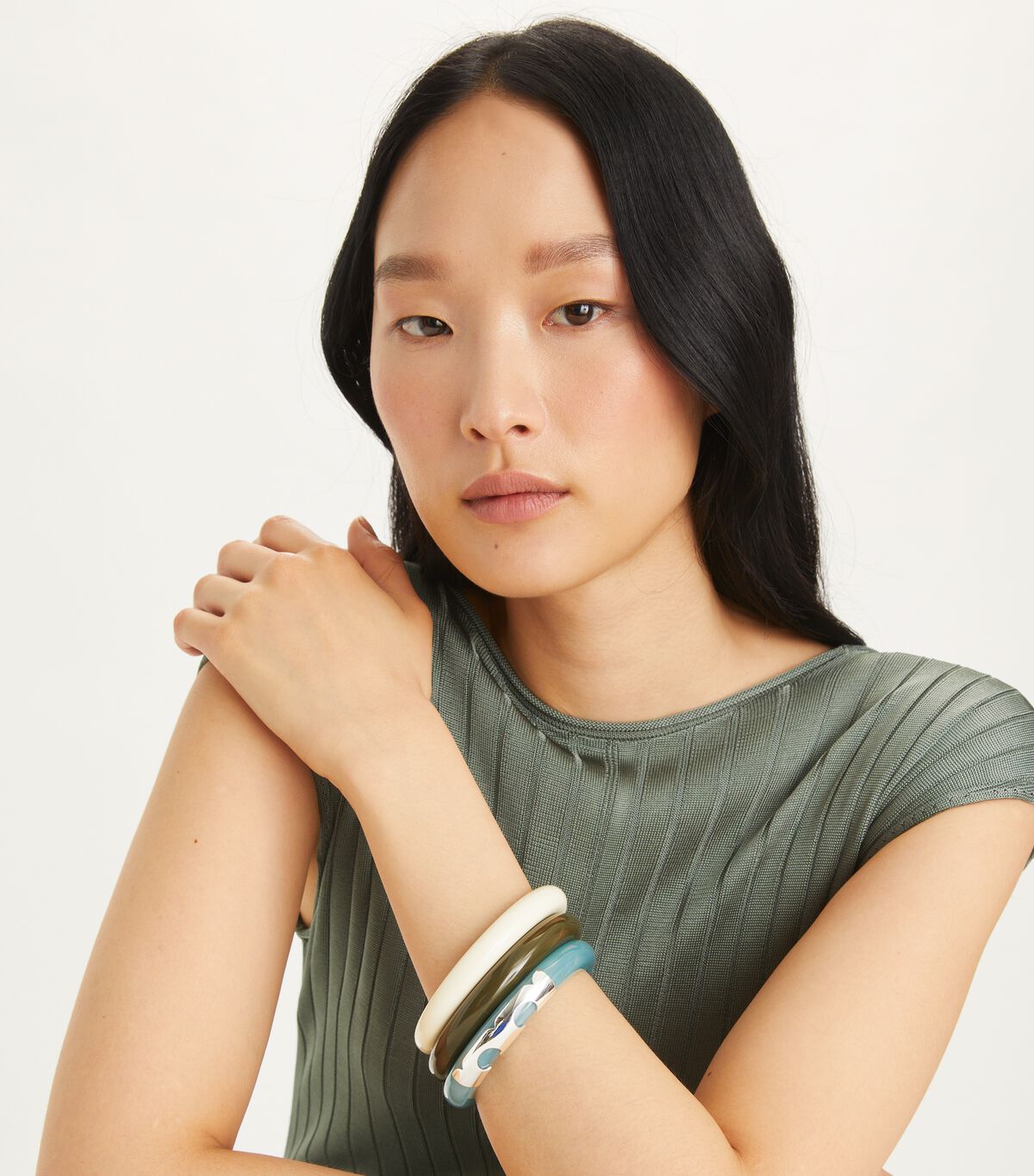 tory burch resin bangle set