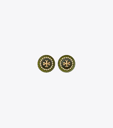 Roxanne Crystal Resin Stud Earring