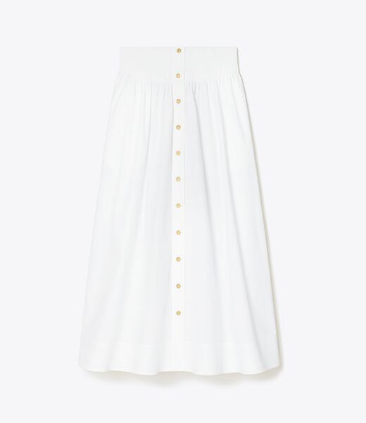 tory burch poplin skirt