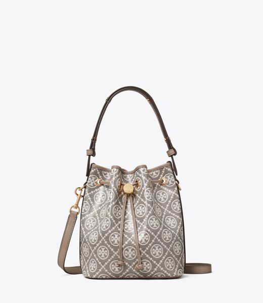 T Monogram Coated Jacquard Bucket Bag tory burch t monogram coated jacquard bucket bag