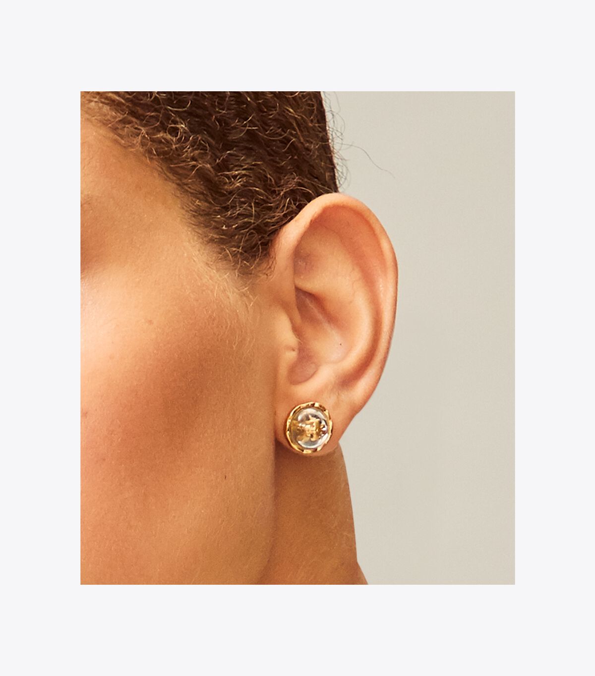 tory burch roxanne circle stud earring