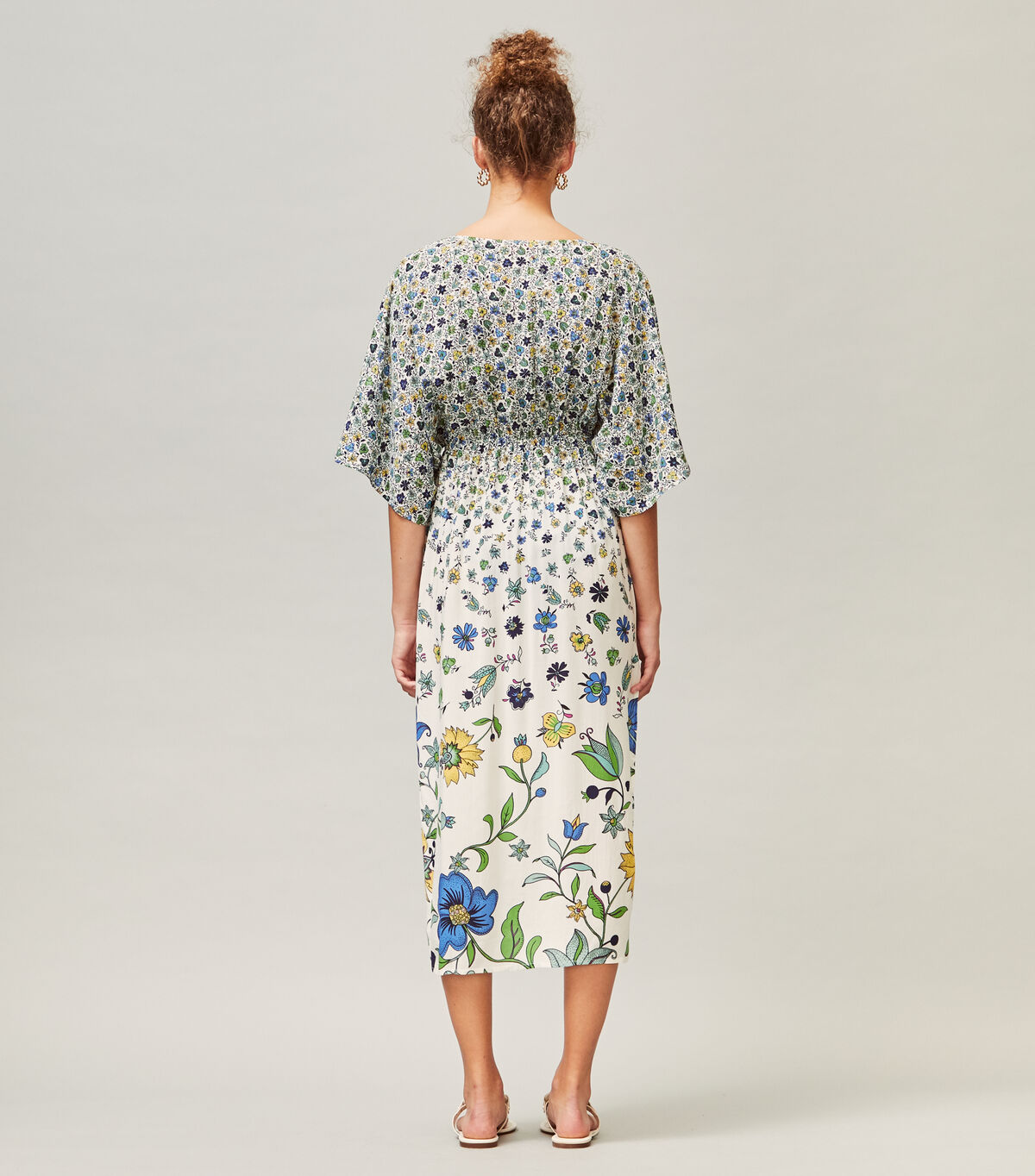 tory burch printed midi beach dress
