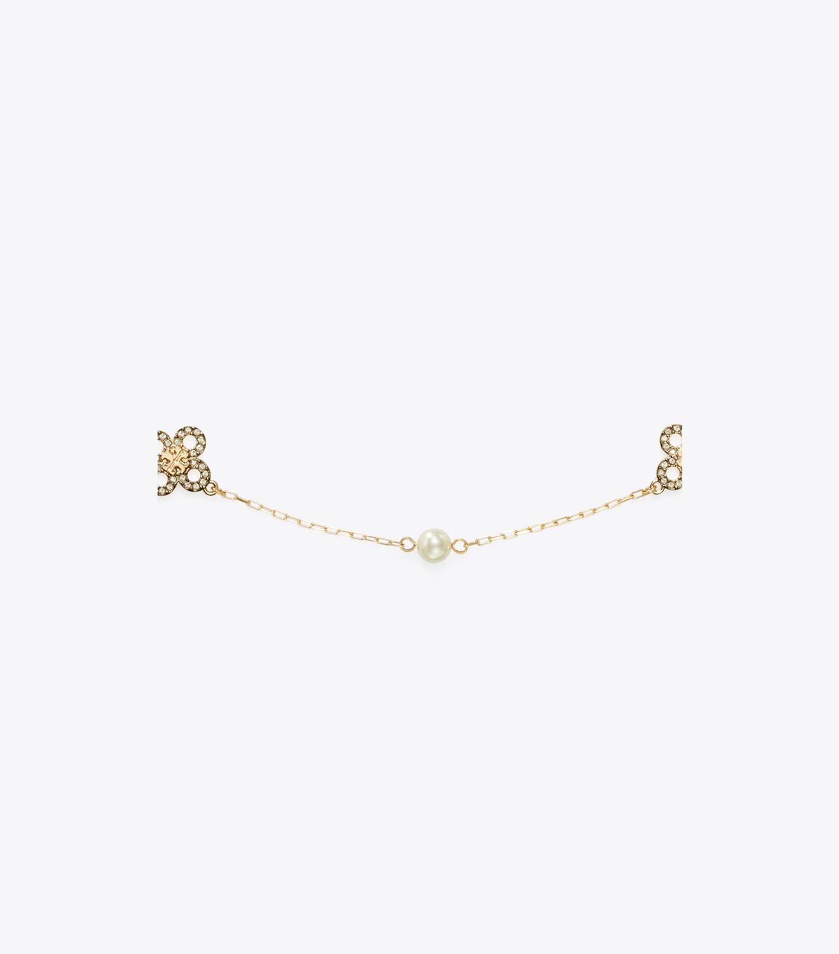 tory burch kira clover pearl necklace