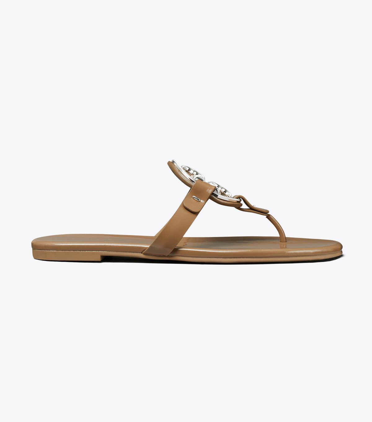 tory burch metal miller soft sandal