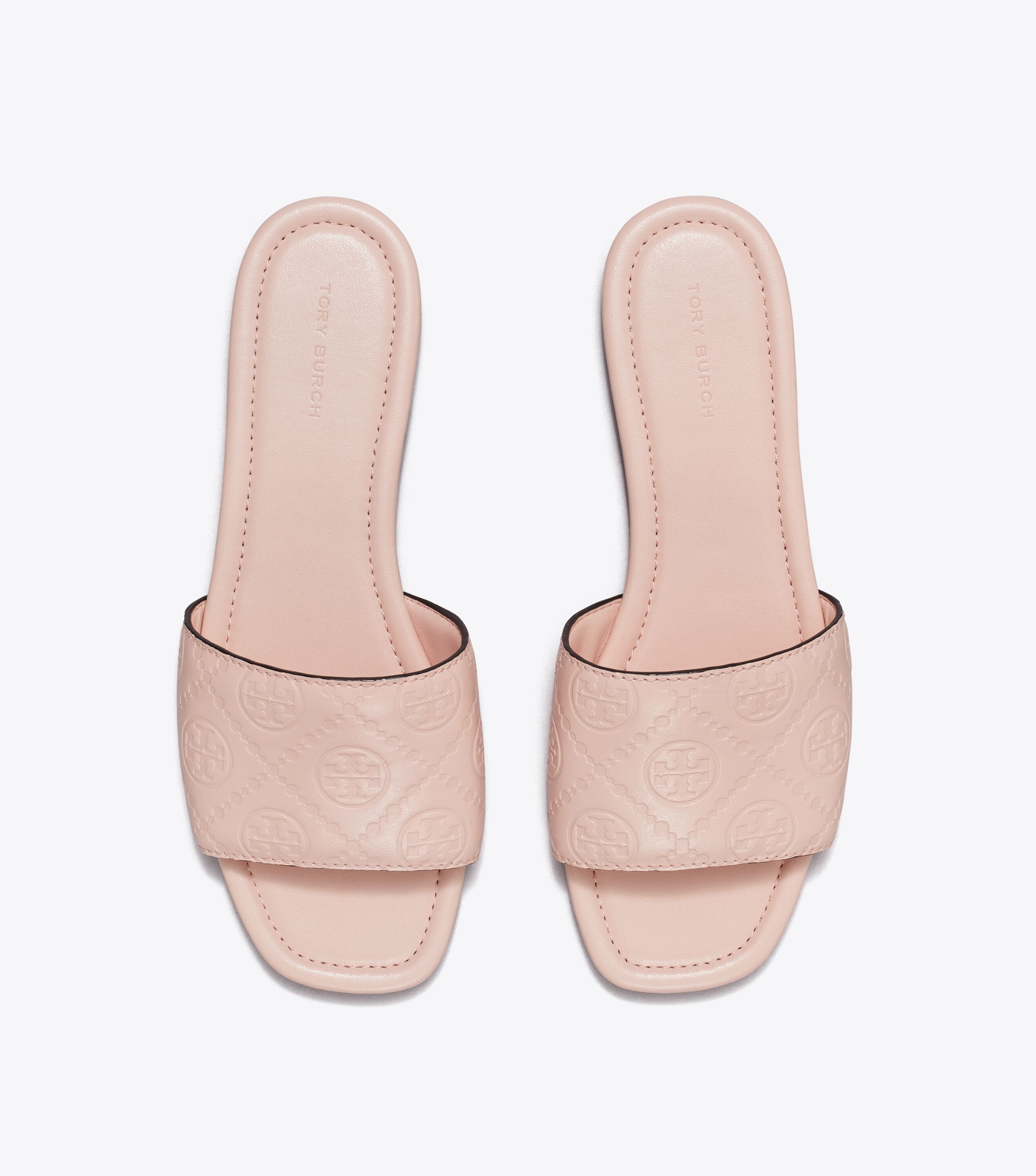 Tory burch slides pink cheap