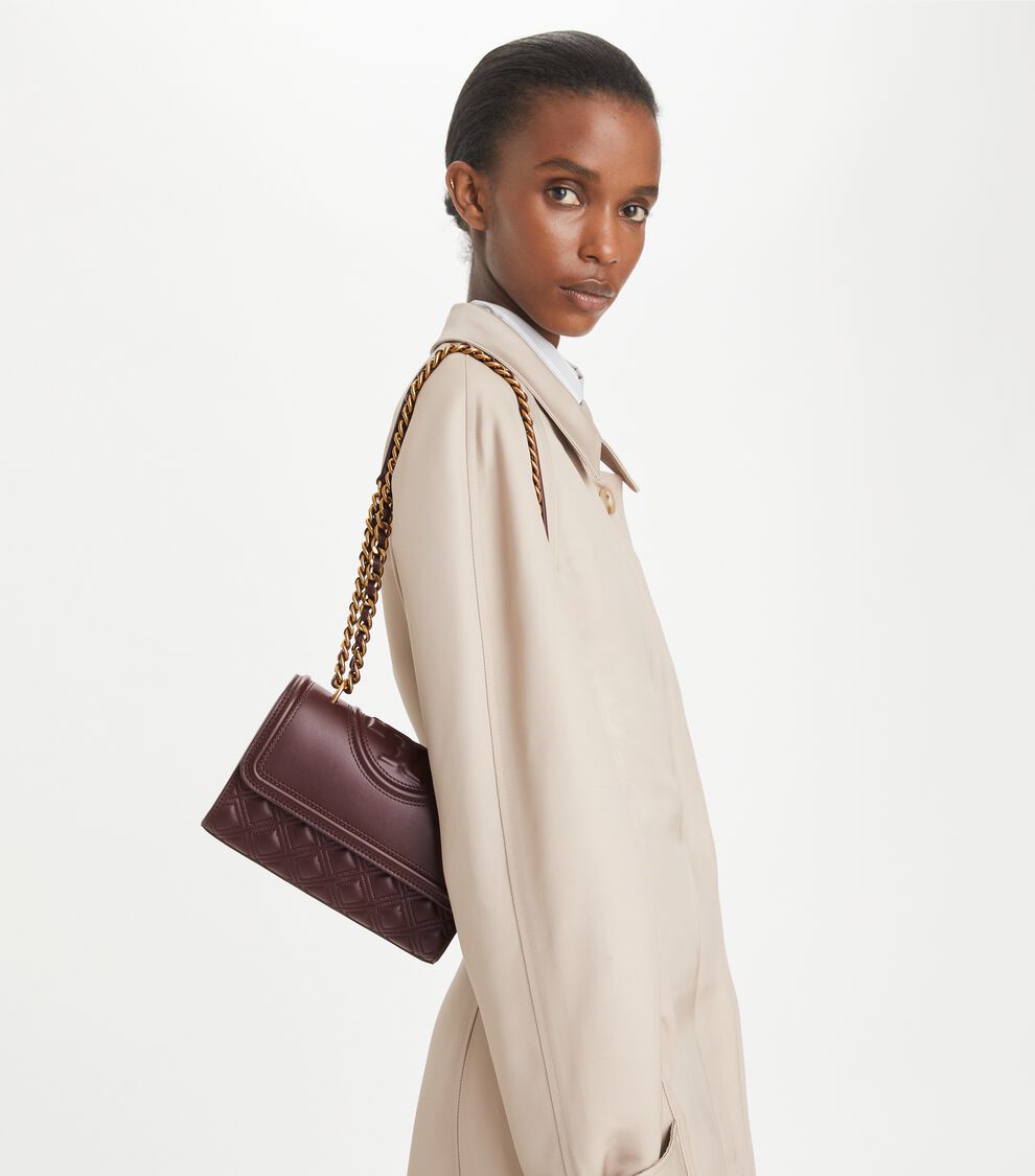 Small Fleming Convertible Shoulder Bag, Albarossa Tory Burch KSA