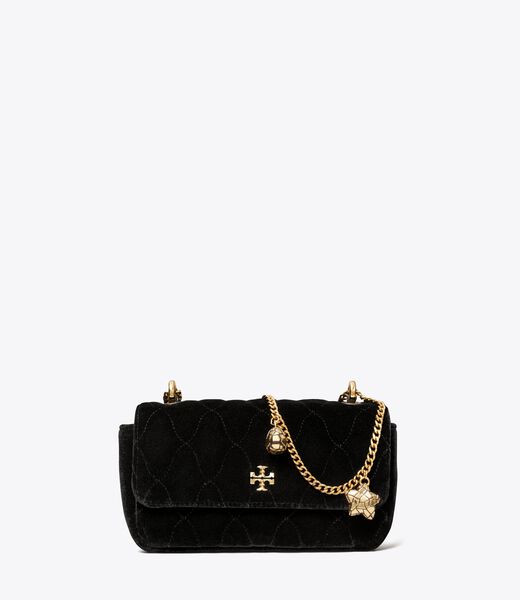 Kira Velvet Mini Flap Bag
