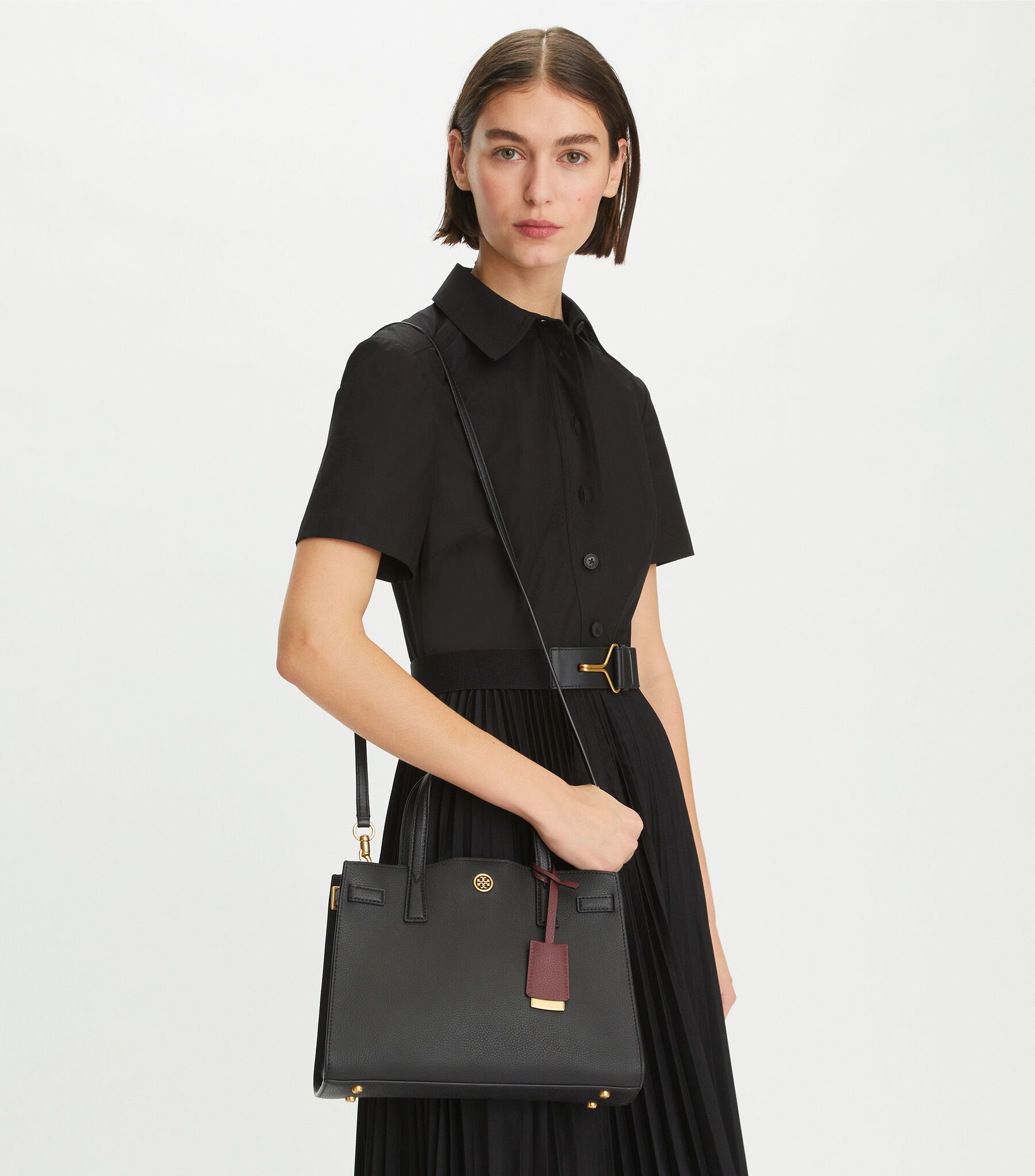 Robinson Satchel, Black Tory Burch KSA