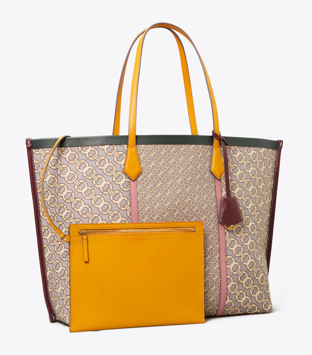 tory burch perry jacquard oversized tote