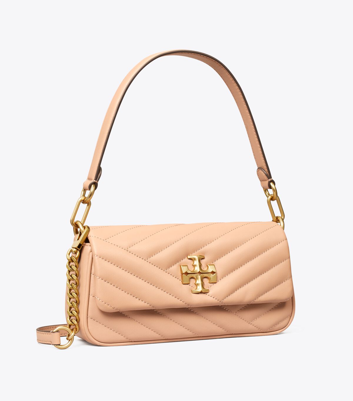 Small Kira Chevron Flap Shoulder Bag