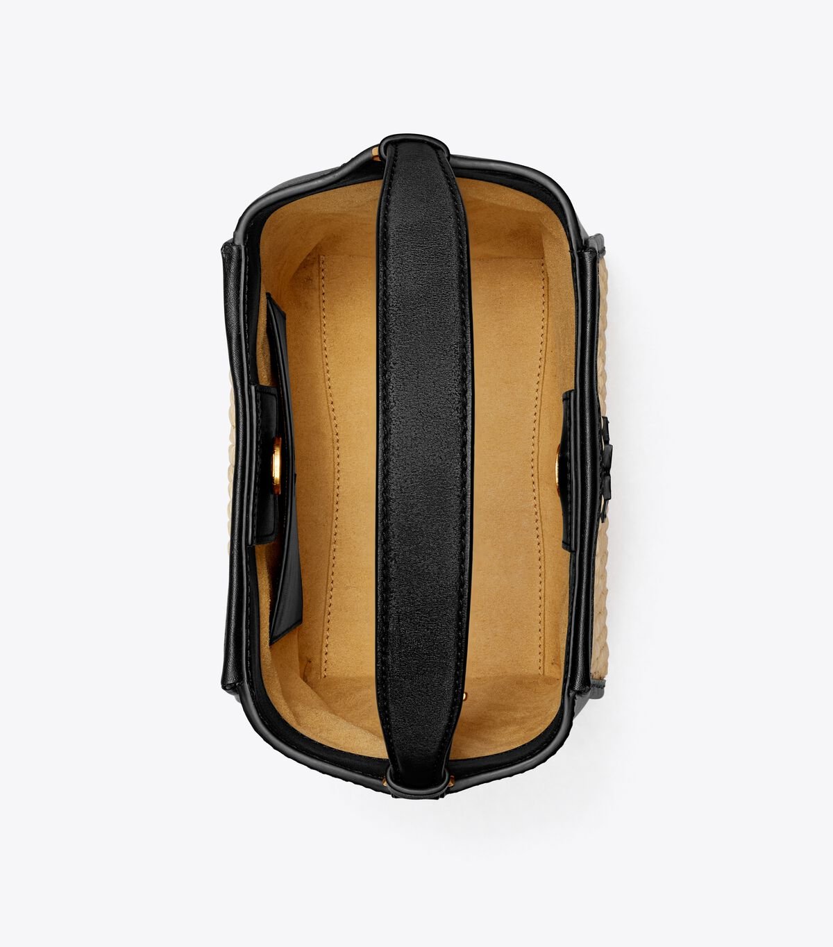 tory burch small mcgraw raffia bucket bag
