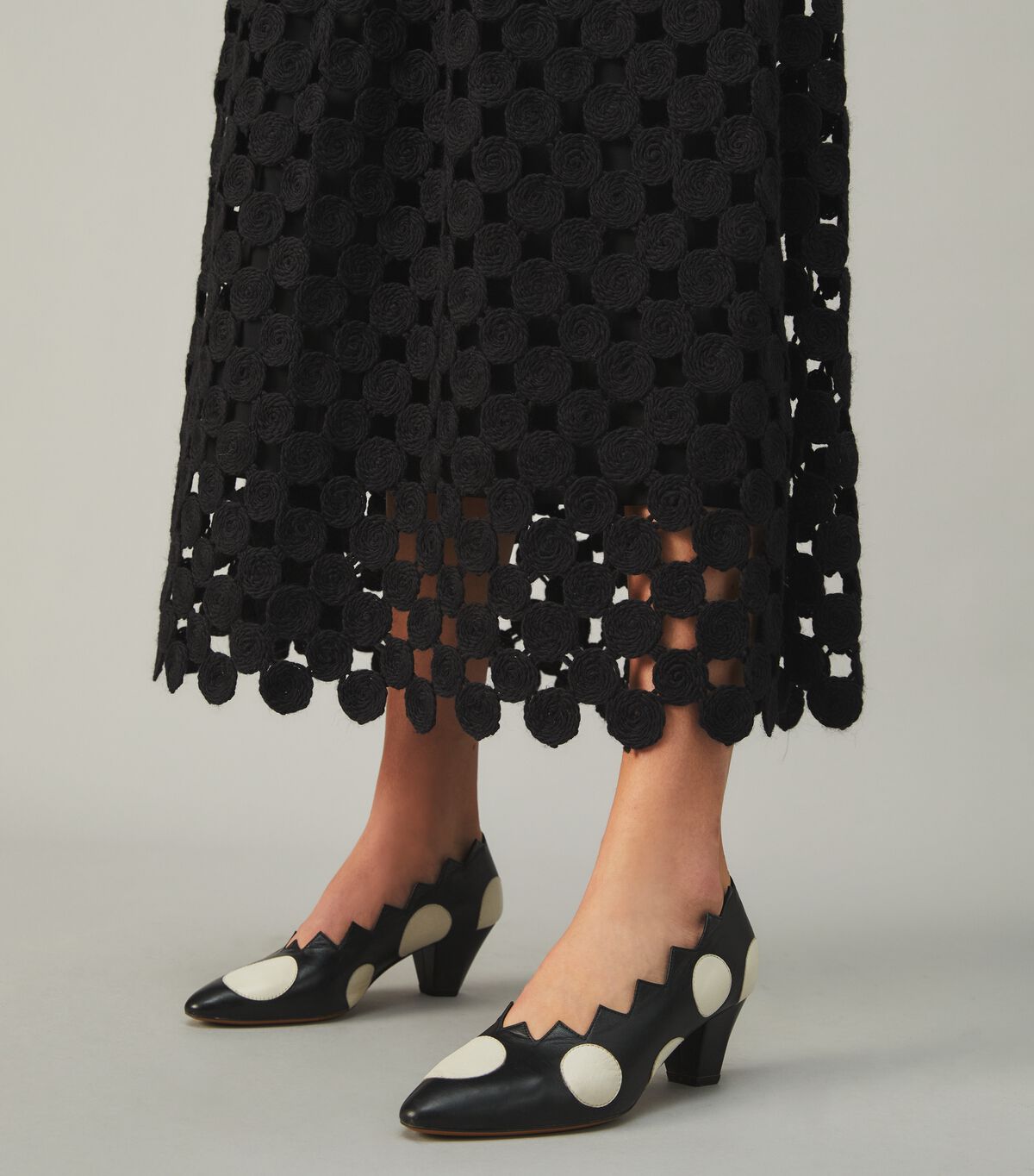 tory burch wool guipure dress