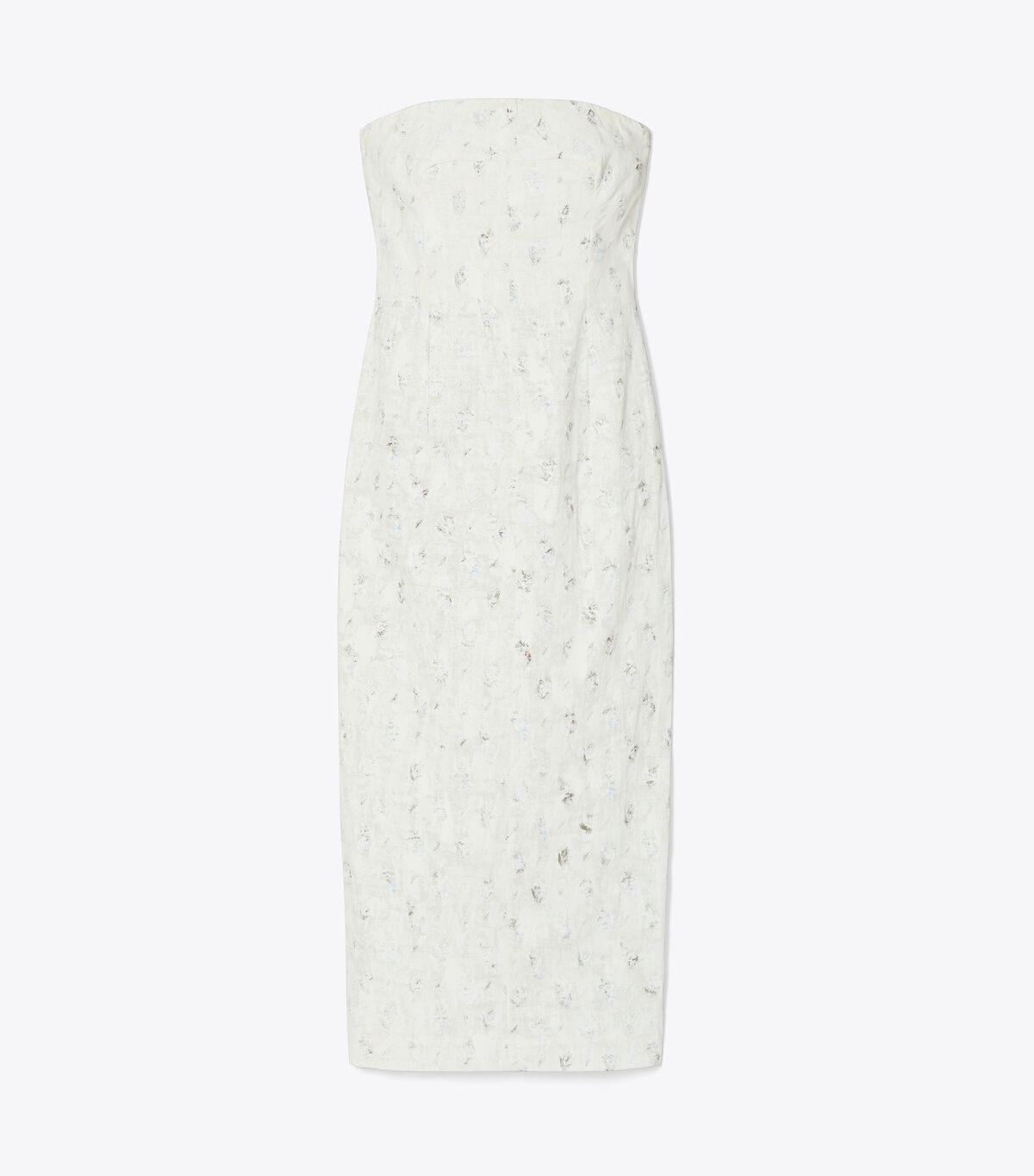 tory burch embellished linen dress