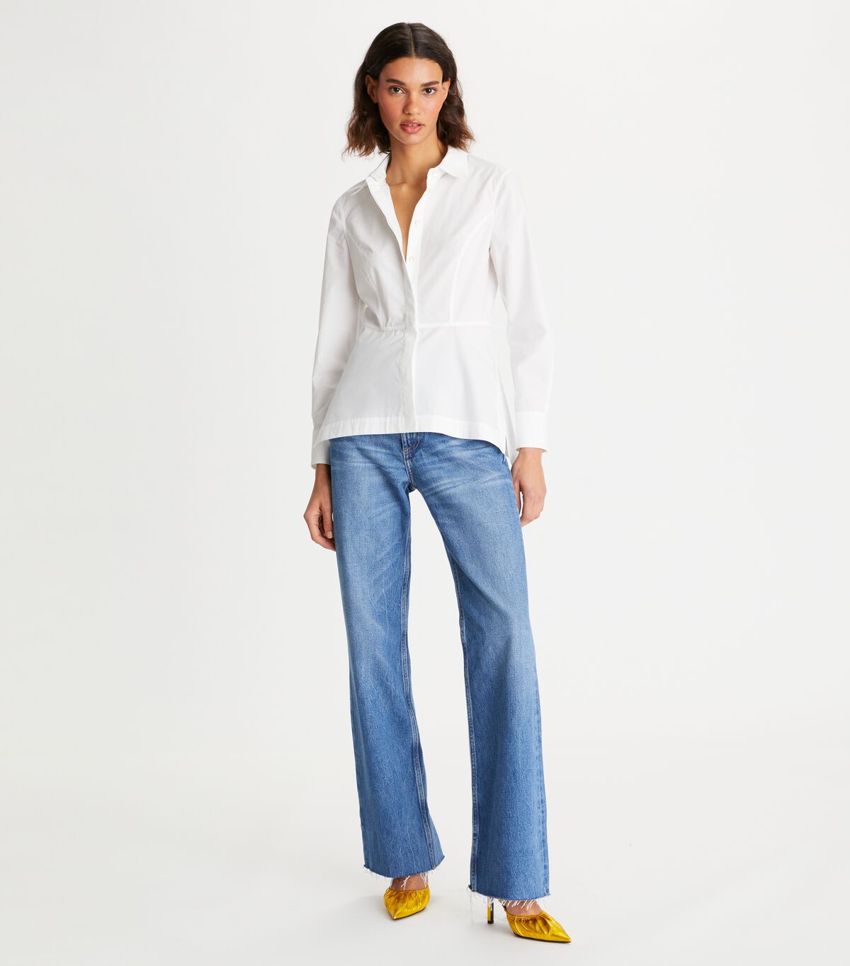 tory burch poplin shirt