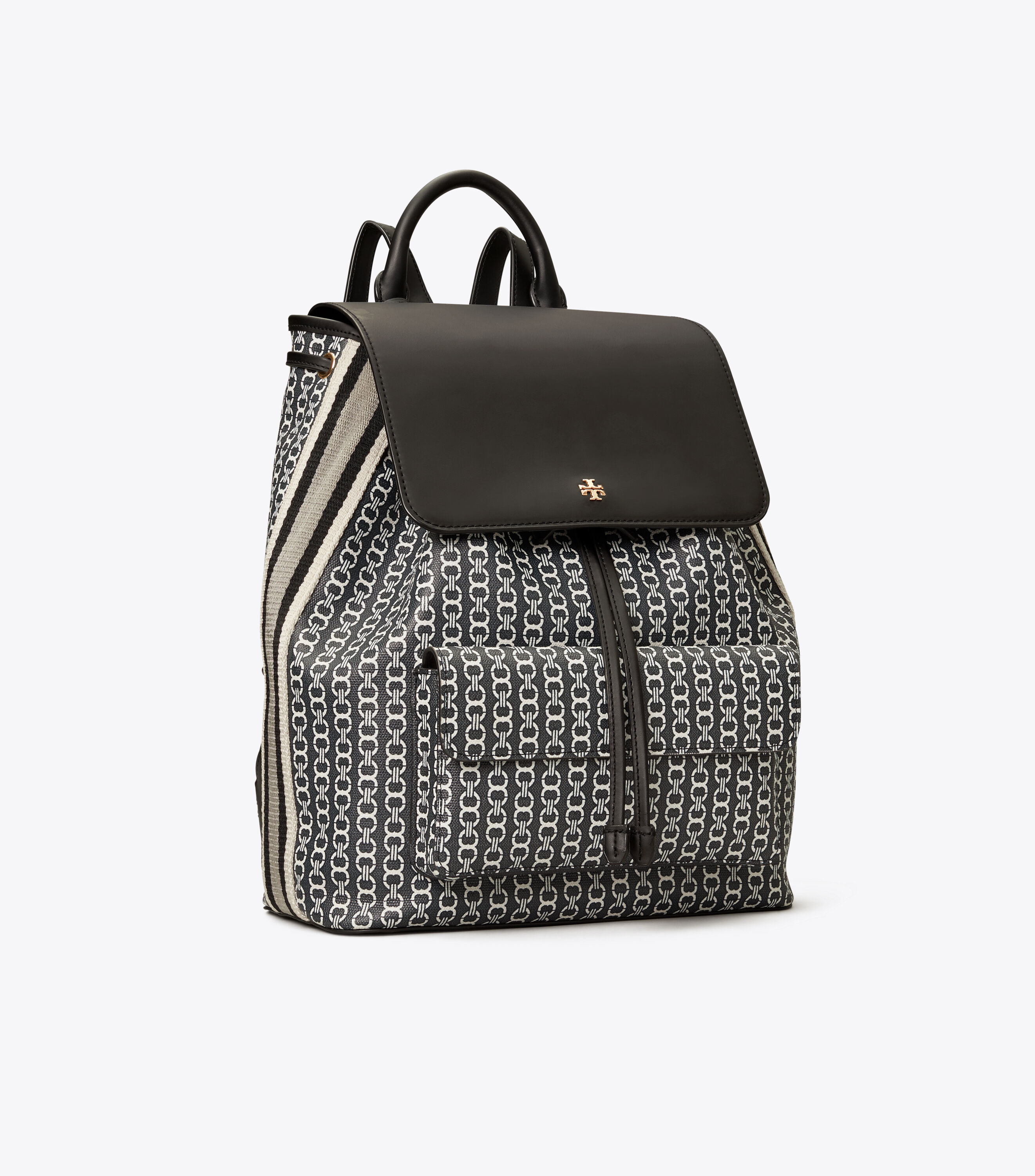 Tory burch gemini hot sale link canvas backpack