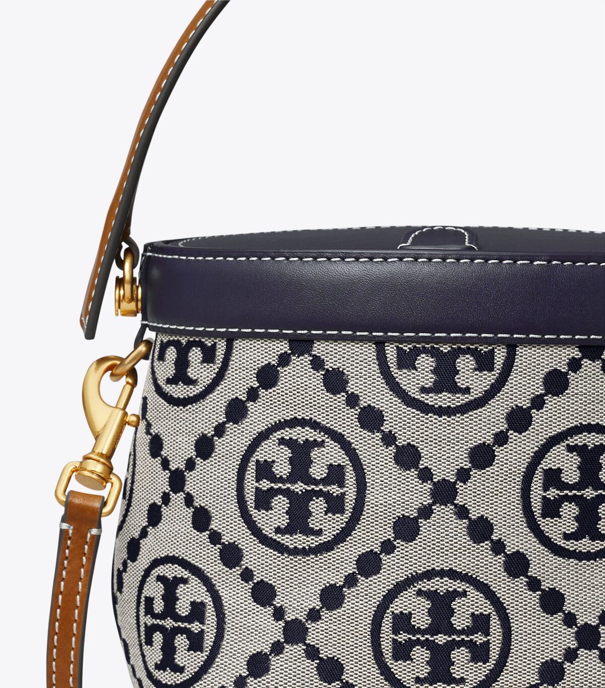 tory burch mini t monogram canteen bag