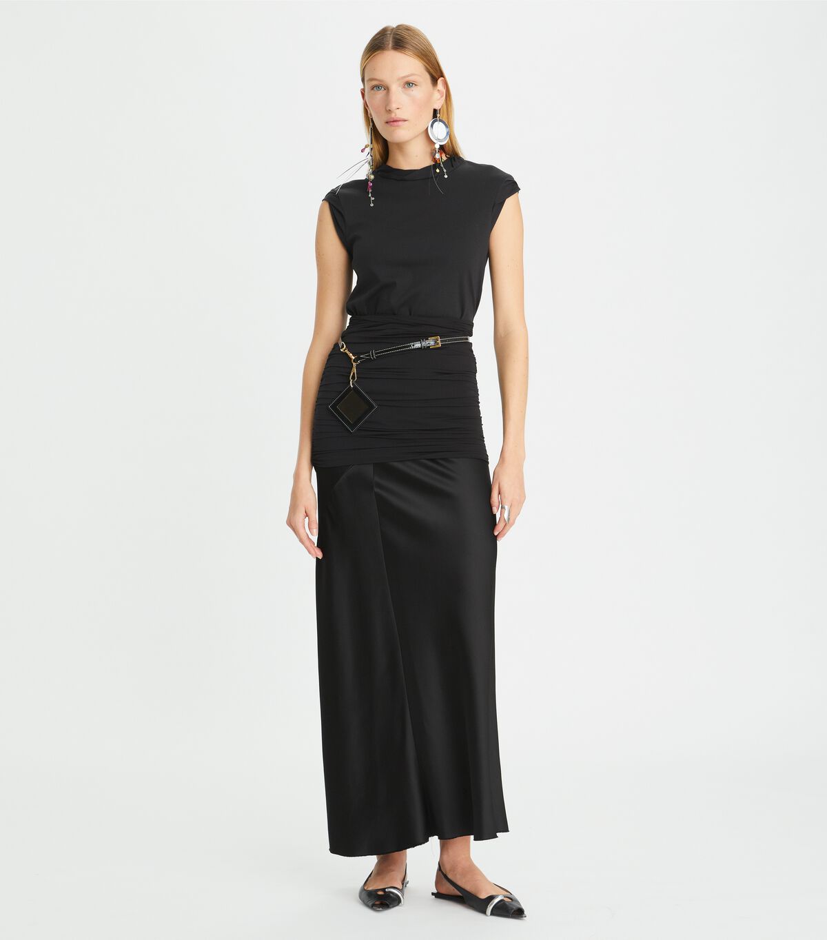 tory burch twisted knit top