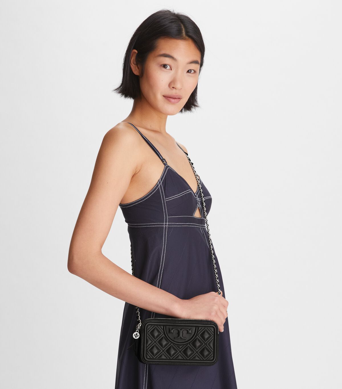 tory burch fleming double zip mini bag