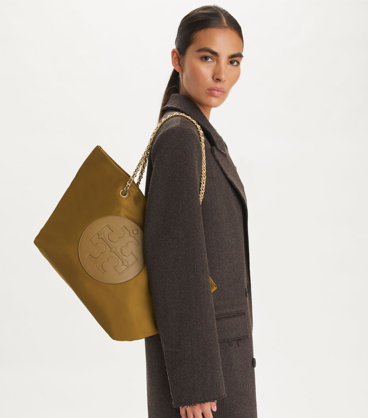 tory burch ella chain tote