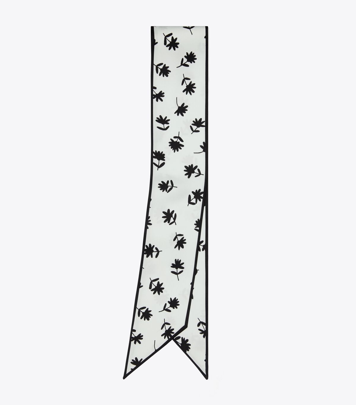 tory burch scattered daisy ribbon tie