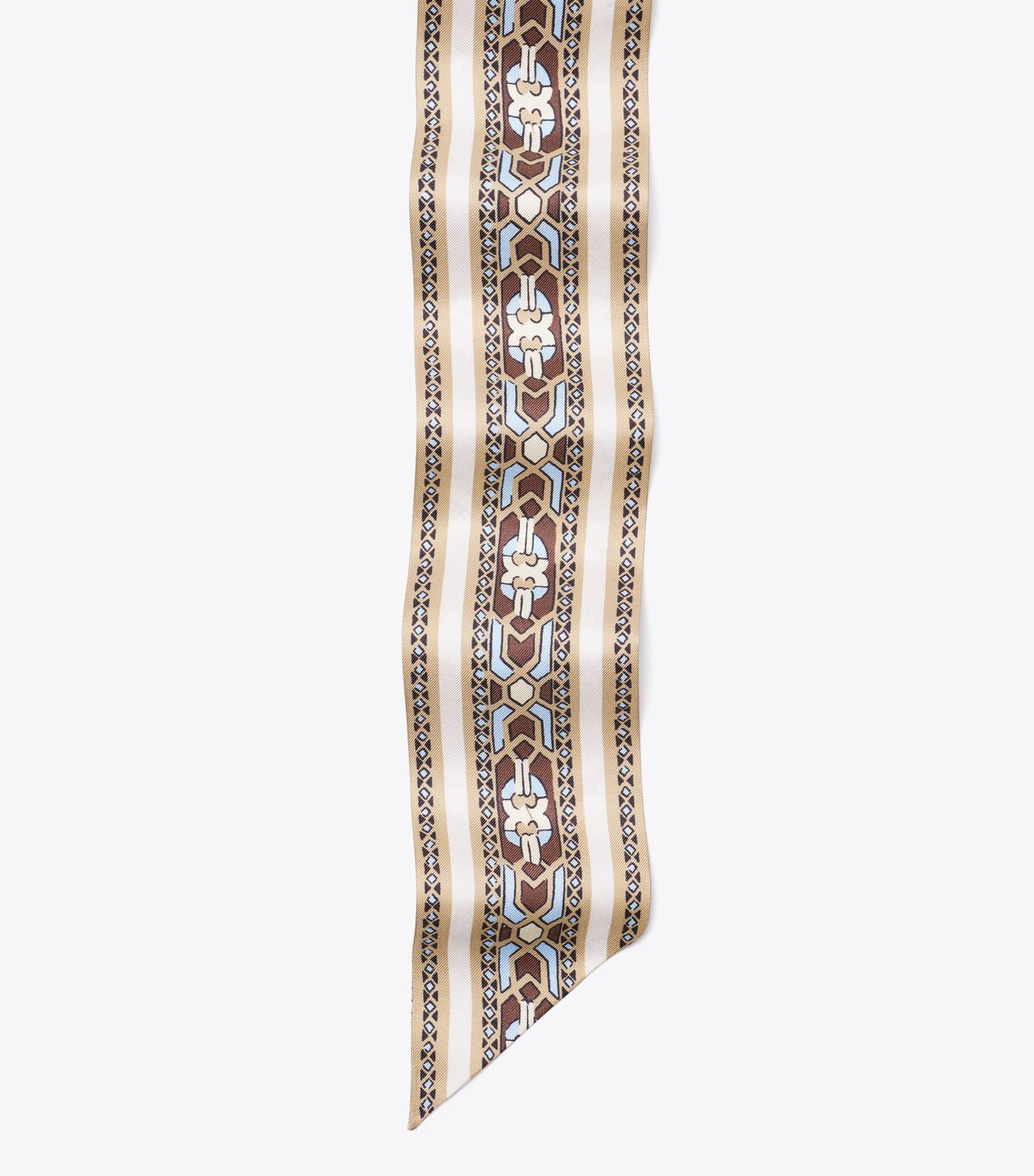 tory burch ربطة شريط تي مونوغرام مزخرفة