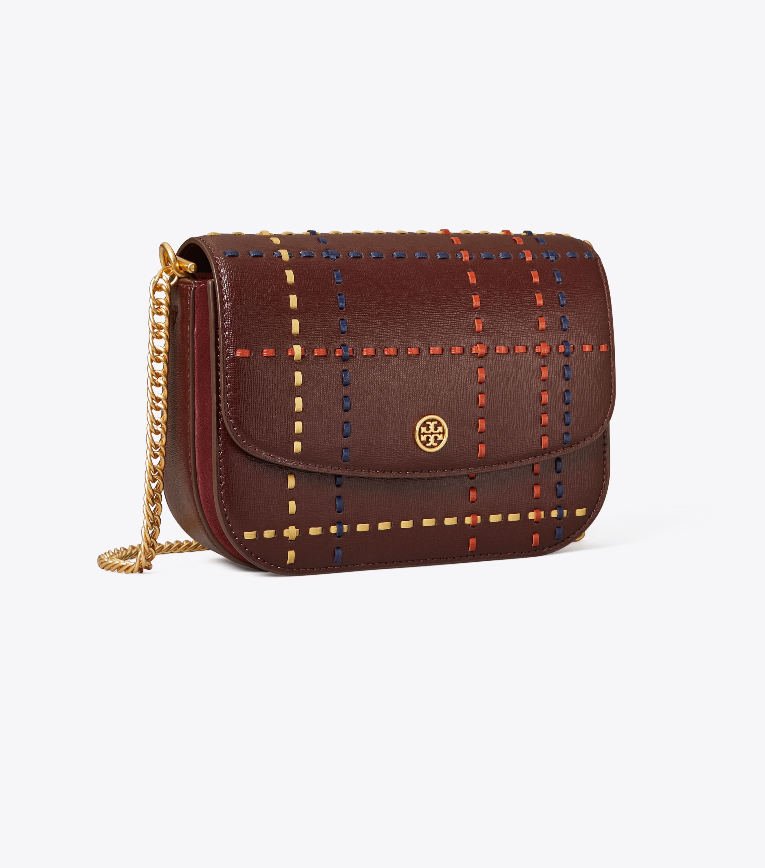 Robinson Woven Plaid Convertible Shoulder Bag