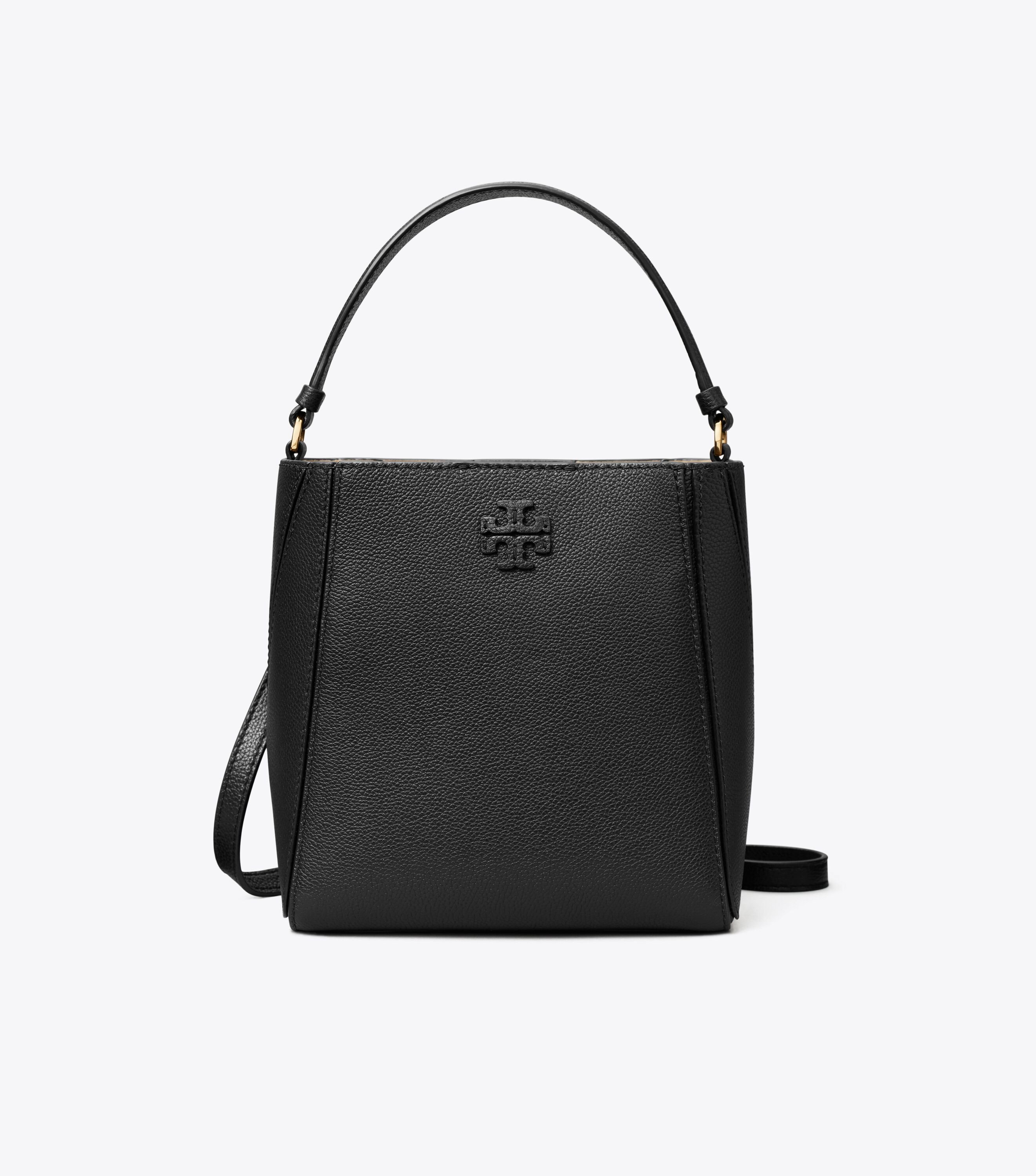 Tory burch bucket bag black online