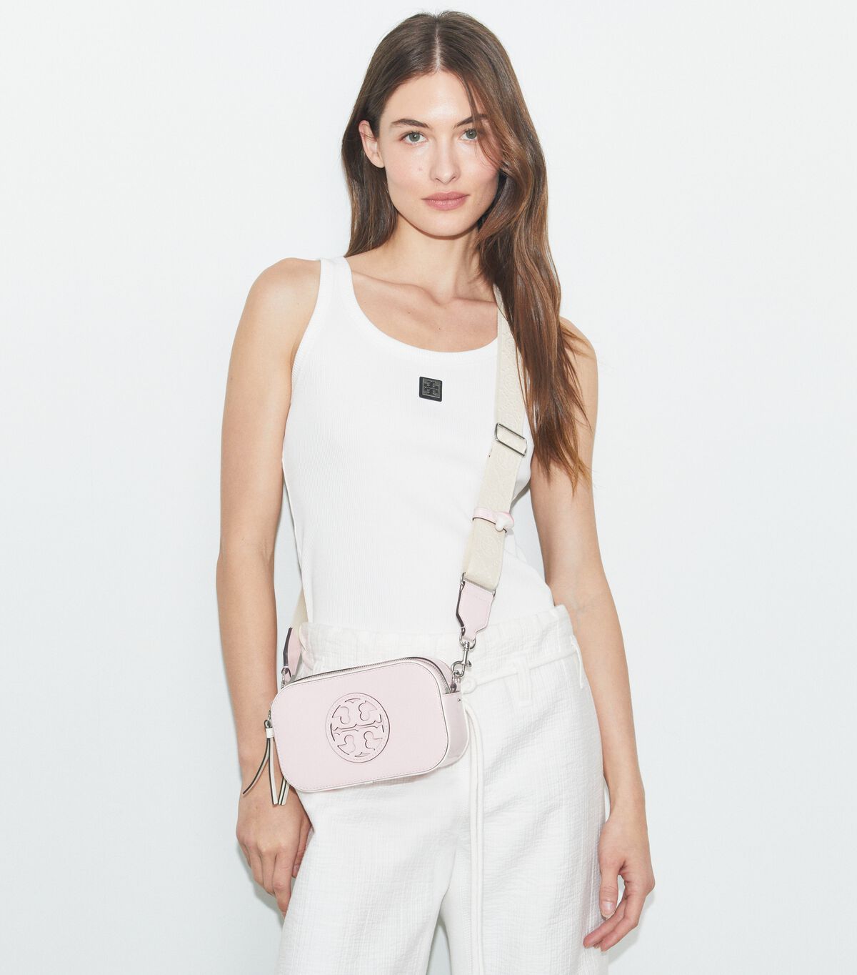 tory burch tb x bonbon mini miller spazzolato crossbody bag