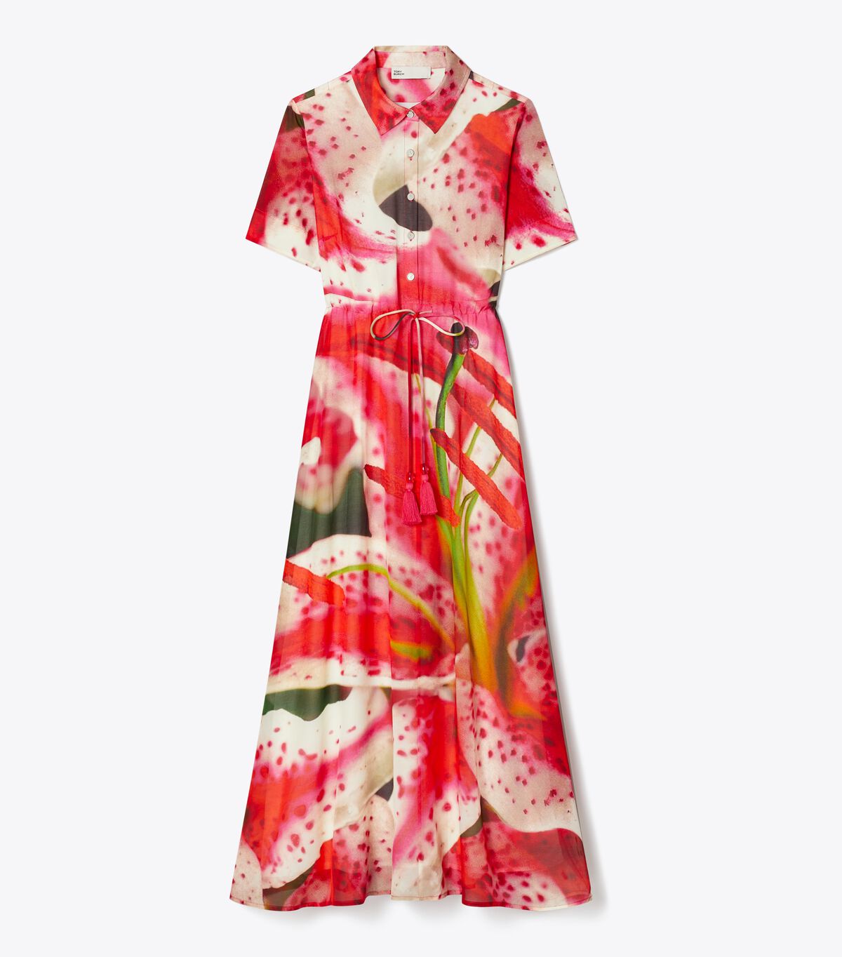 tory burch cotton shirtdress