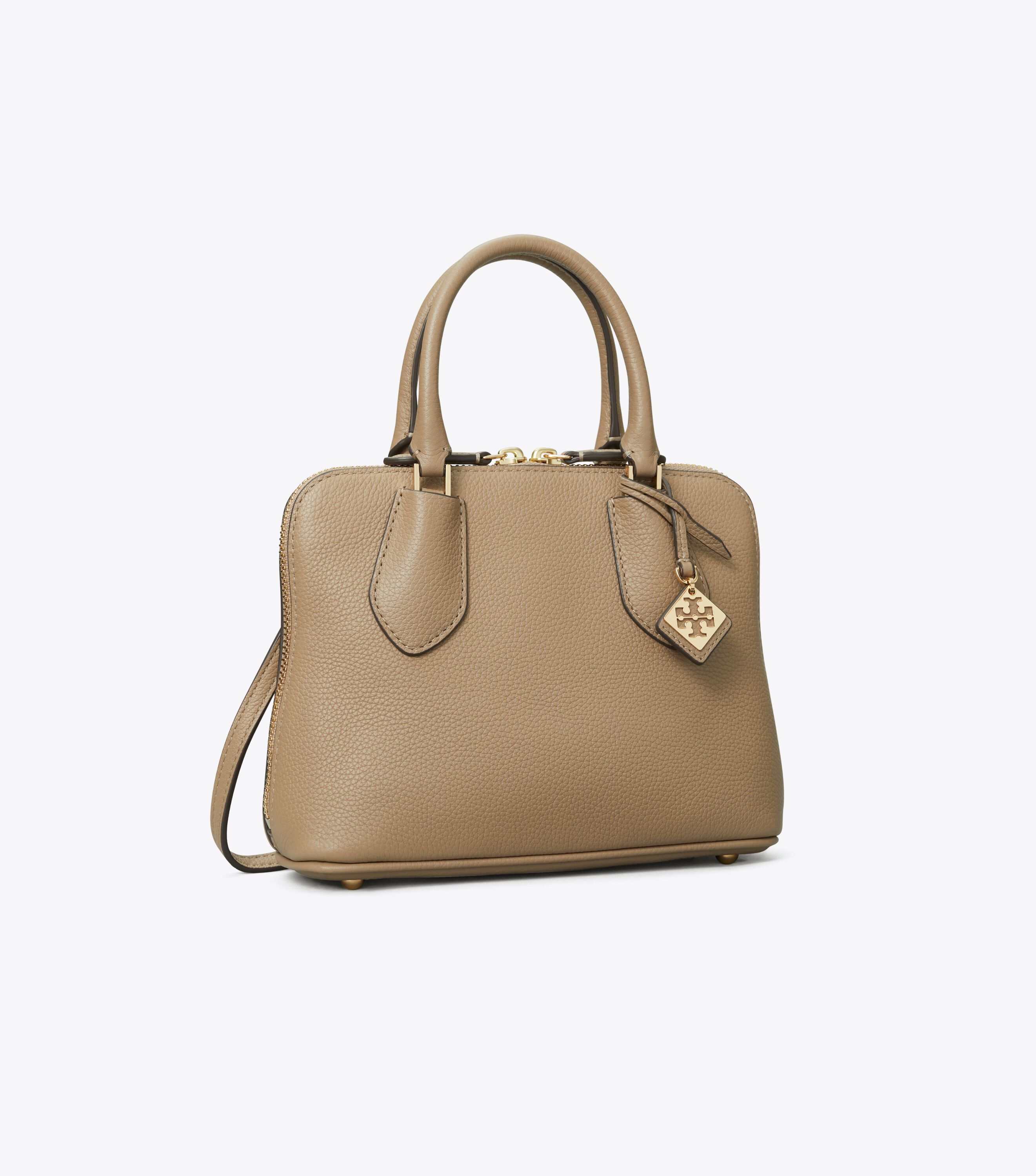 通販 激安 | Oak Taupe Satchel, Swing Mini Tory KSA Burch ショルダーバッグ