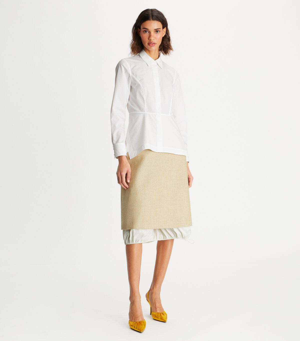 tory burch poplin shirt